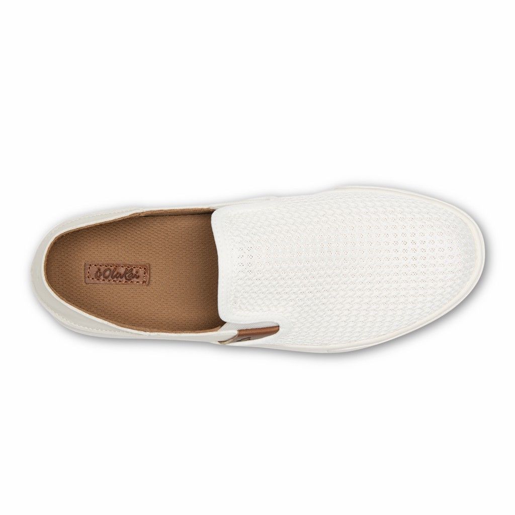 Olukai Women's Pehuea Slip On Shoe - Bright White US620-358